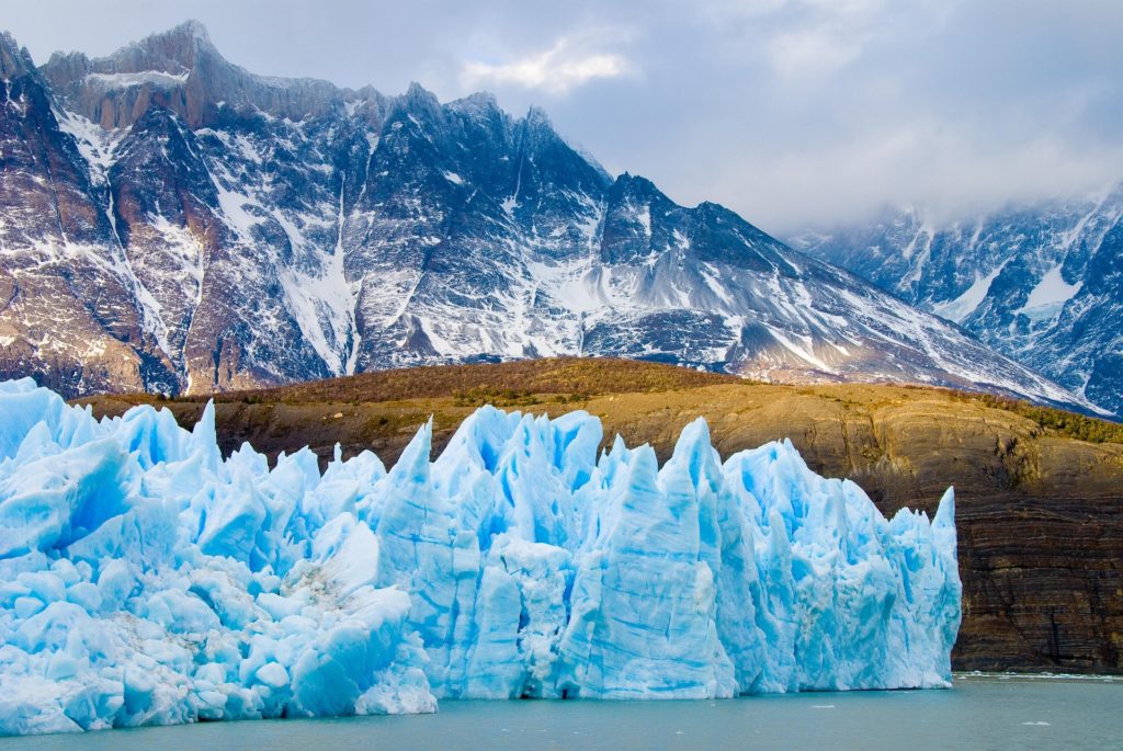 Красивая зима фото аргентина ледник